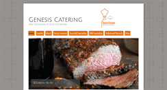 Desktop Screenshot of genesiscatering42.com